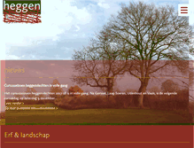 Tablet Screenshot of heggen.nu